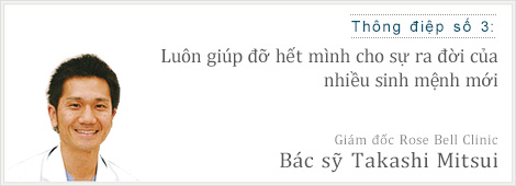 Bác sỹ Takashi Mitsui – Giám đốc Rose Bell Clinic